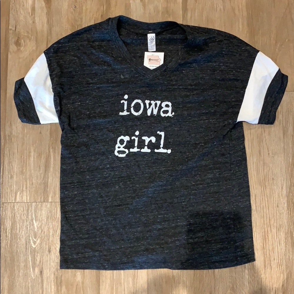 Iowa girl tshirt with tags
